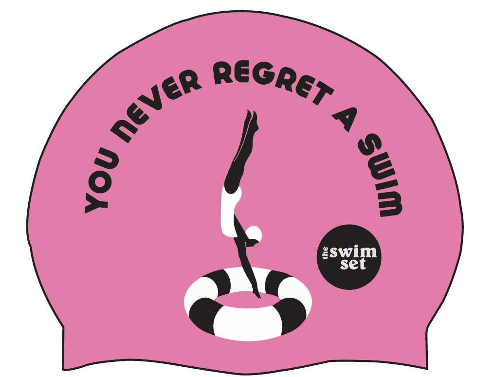 SWIM CAP PINK - DIVER AND RING