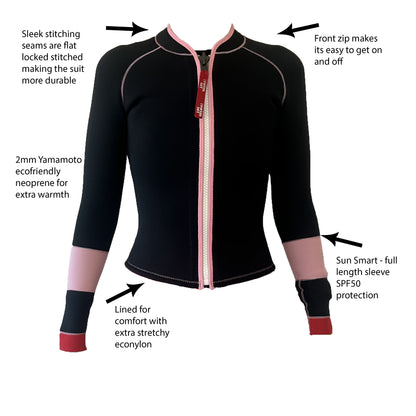 JACKET FRONT ZIP TILLY