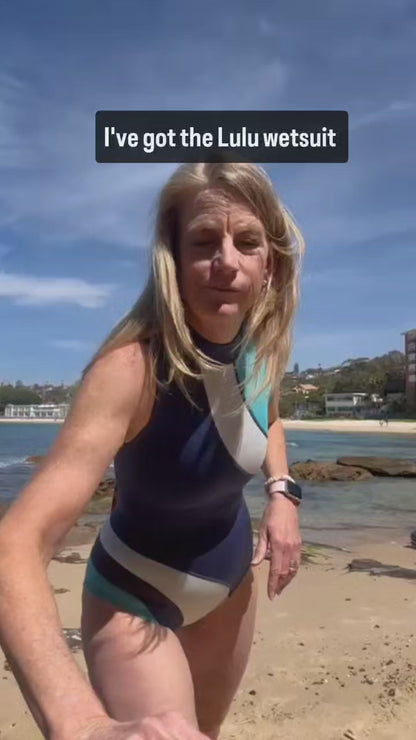 SLEEVELESS WETSUIT LULU TURQUOISE